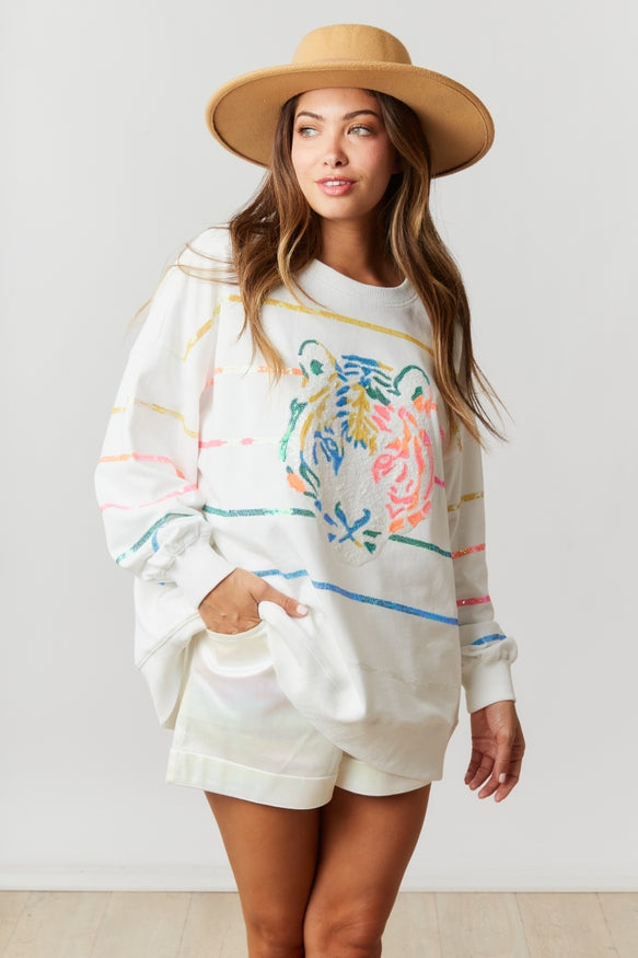 Michelle Tiger Sweatshirt