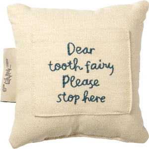 Blue Tooth Fairy Pillow