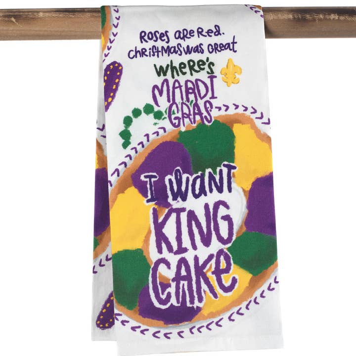 Mardi Gras Tea Towels