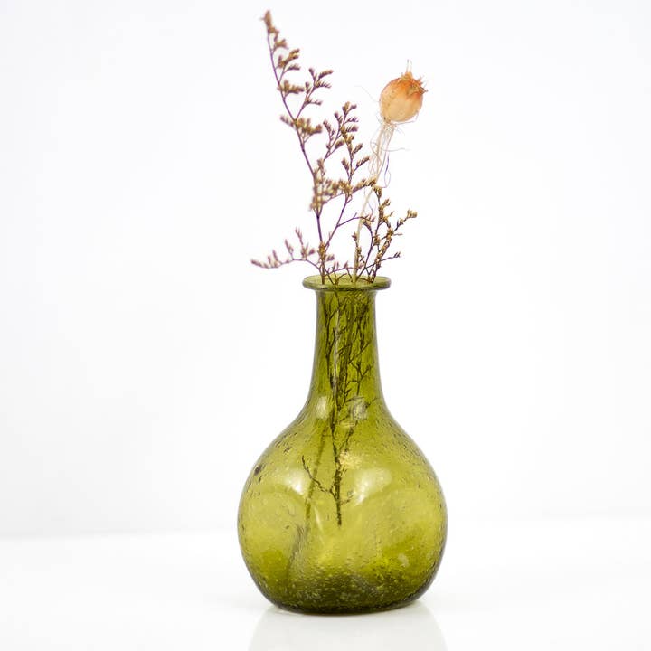 Green Bud Vase