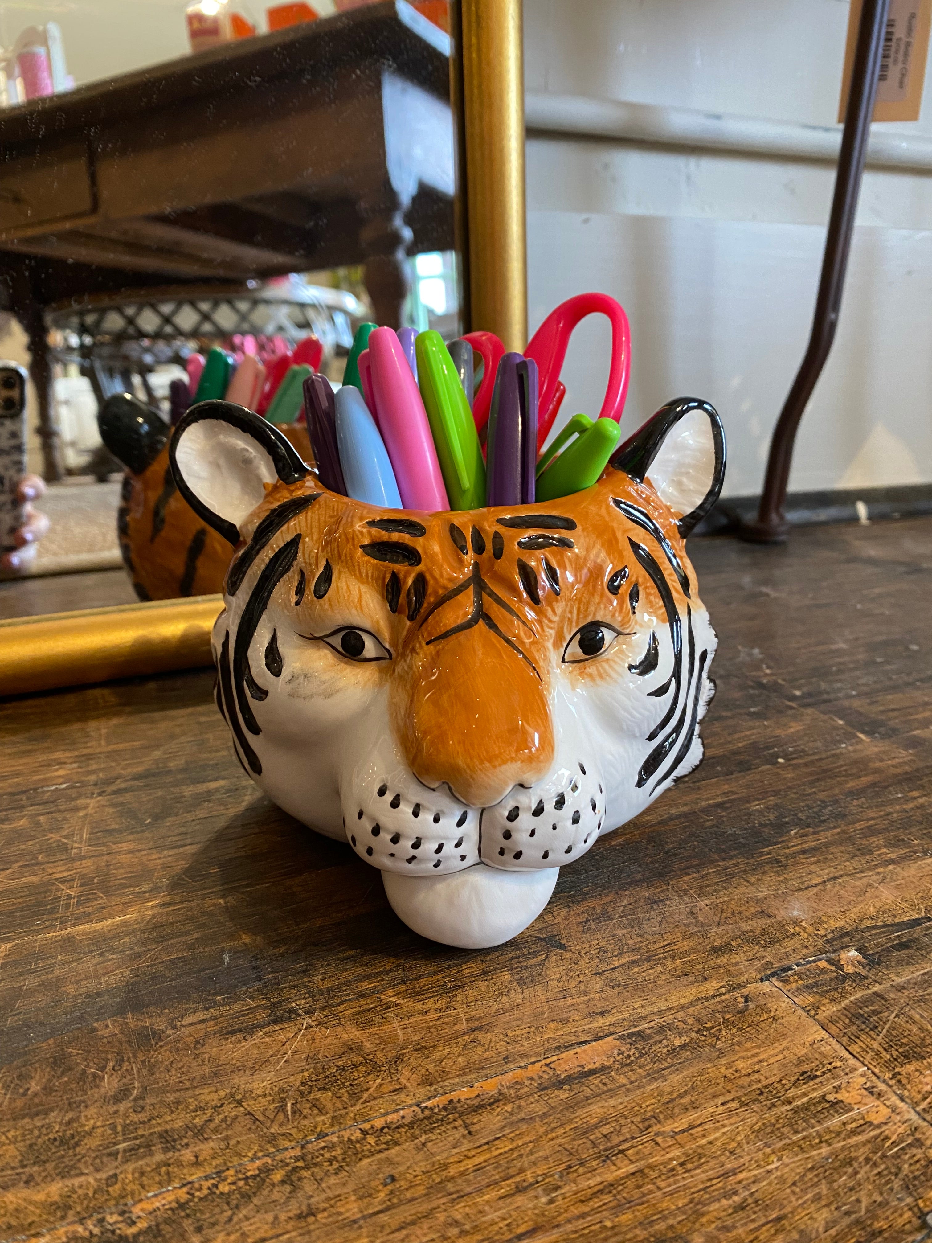 tiger head plant pot Tiger Head Planter