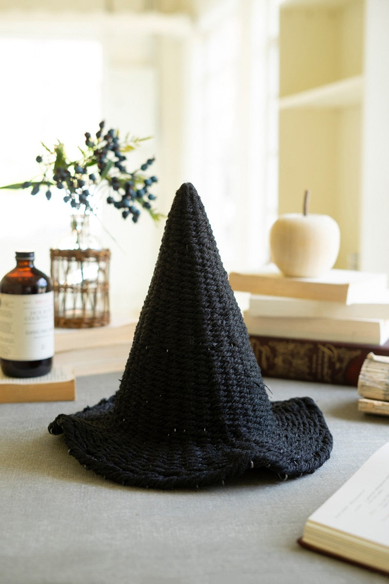 Wicker Witch Hat