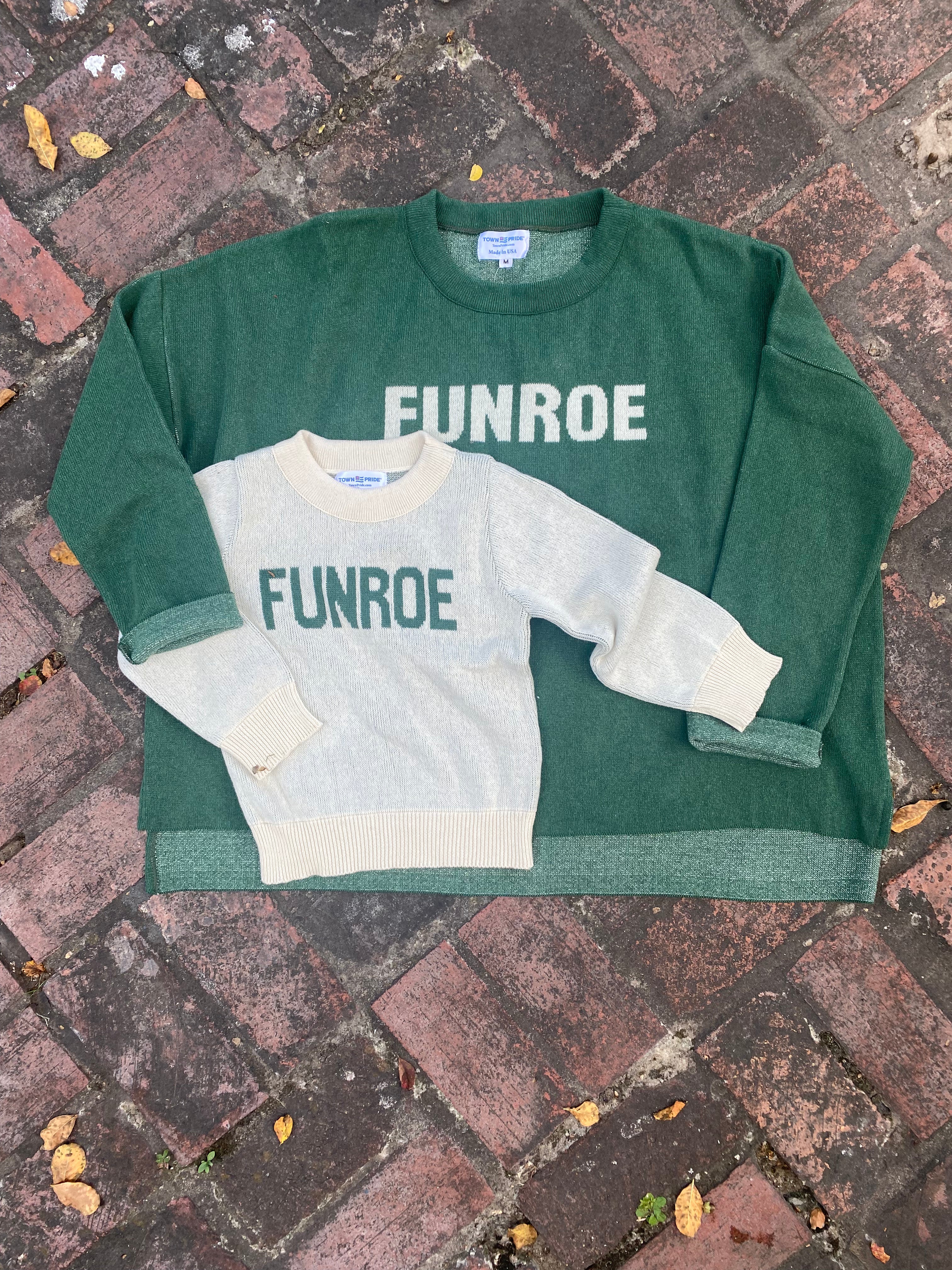 Kid's Crewneck Funroe Sweater