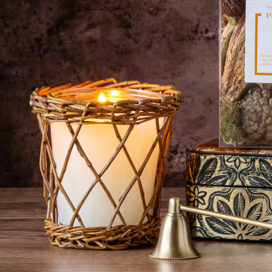 Willow Candle-Tobacco Leaf