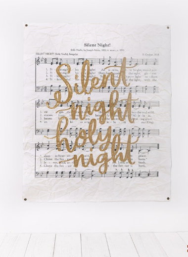 Silent Night Paper Art