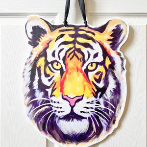 Tiger Head Door Hanger