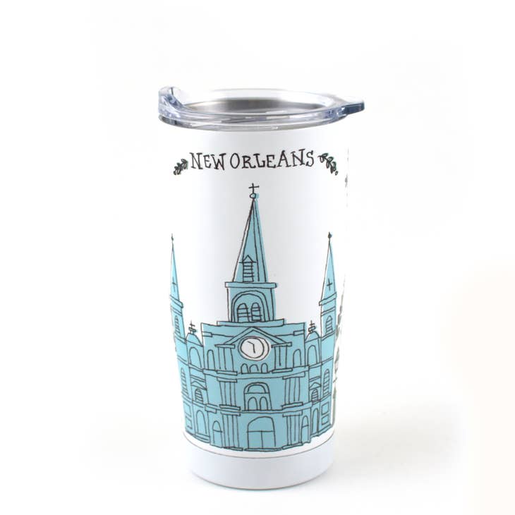 Sketchy New Orleans Tumbler