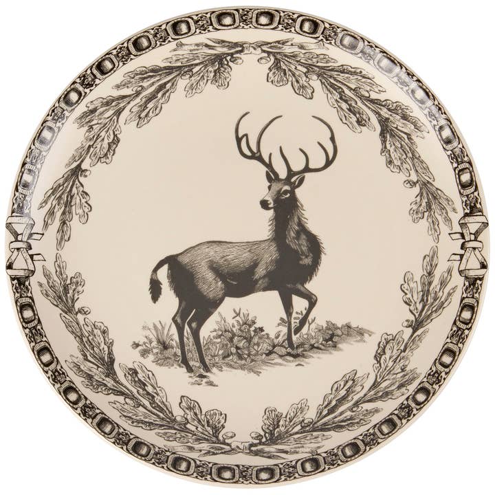 Vintage Deer Plate