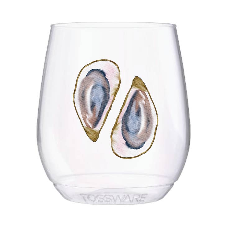 Oyster Stemless Tossware