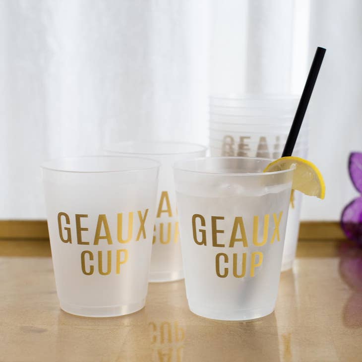 Geaux Cup Frosted Cup