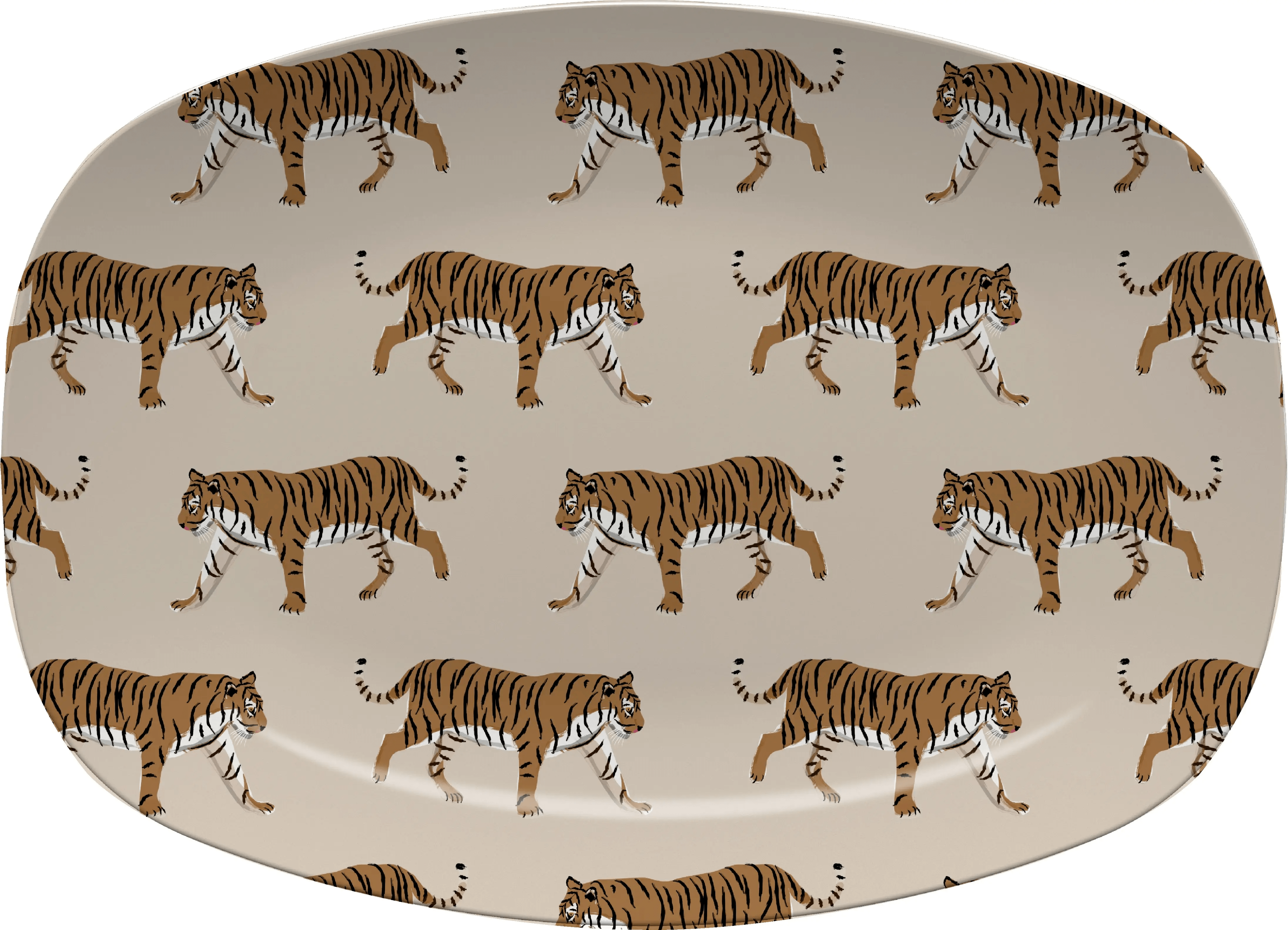 Tiger Platter