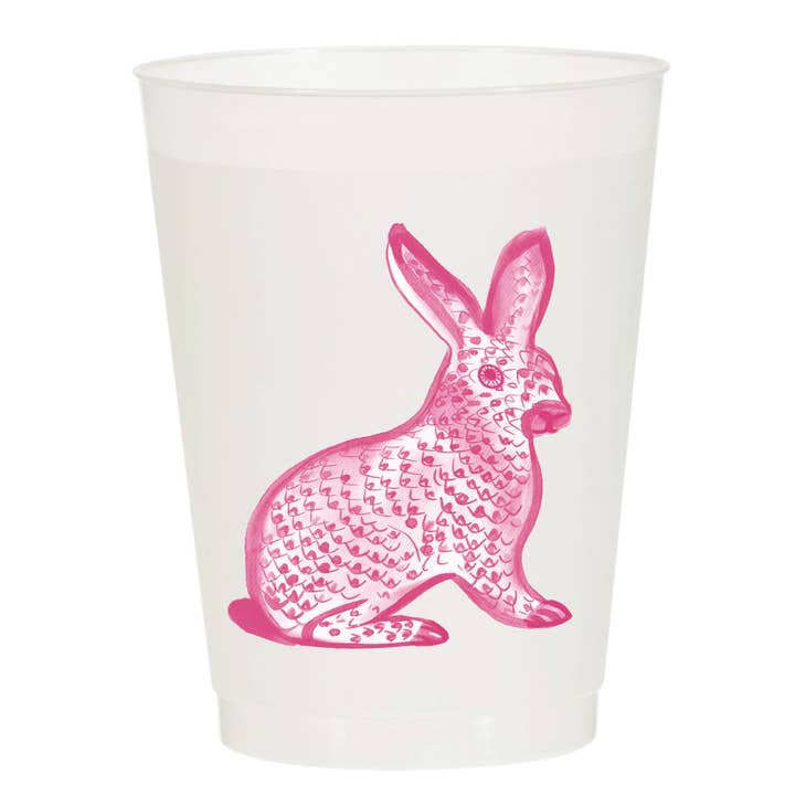 Herend Bunny Watercolor Resusable Cups