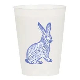 Herend Bunny Watercolor Resusable Cups