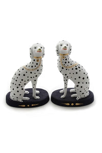 Spotted Dalmatian Set of 2 - Navy
